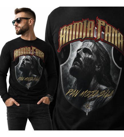 LONGSLEEVE Chrześcijański   Pan moją siłą